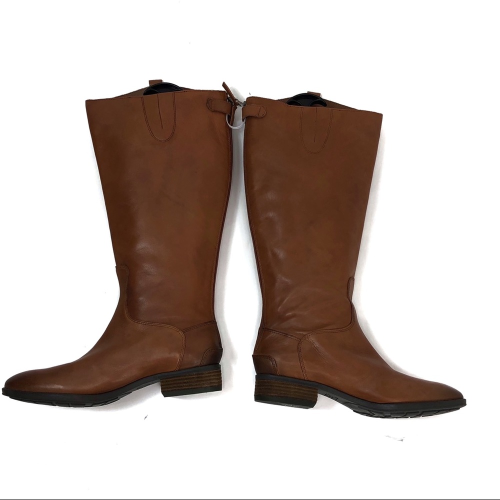 New Sam Edelman cognac high boots real leather9.5 - Picture 4 of 8